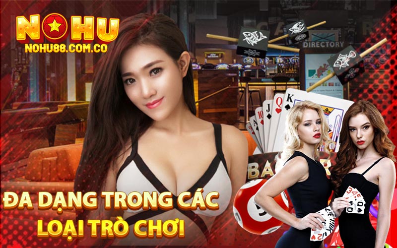 Giới Thiệu Nohu88 - Thế Giới Đầy Màu Sắc Nhiều Phần Thưởng 2 Đa Dạng Trong Các Loại Trò Chơi