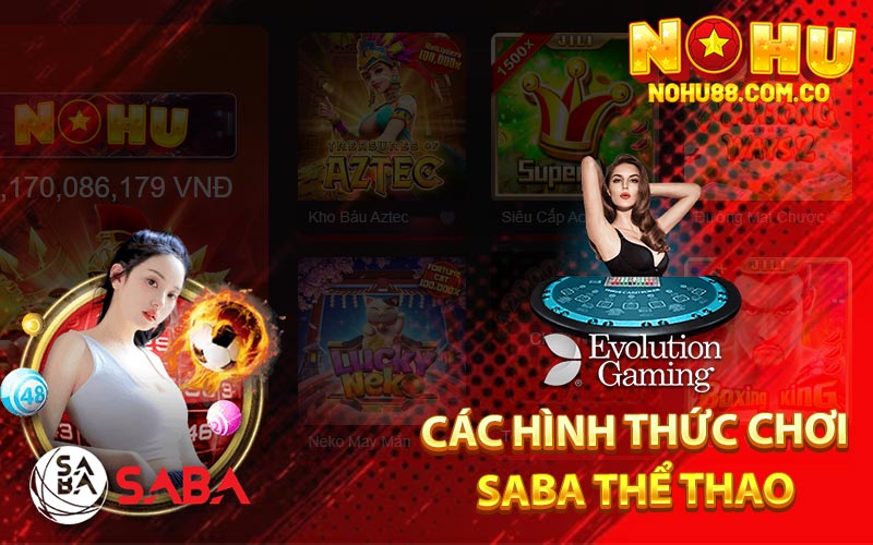 SABA Thể Thao - Sân Chơi Đẳng Cấp Tại Nohu88 3 Các Hình Thức Chơi SABA Thể Thao