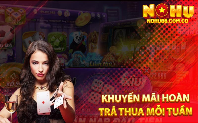 Casino Online Nohu88 Hướng dẫn cách đặt cược hiệu quả 3 Khuyến Mãi Hoàn Trả Thua Mỗi Tuần