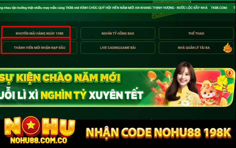 Nhận Code Nohu88 198K Trải Nghiệm Tinh Tế, Thực Tế 2 Nhận Code Nohu88 198k